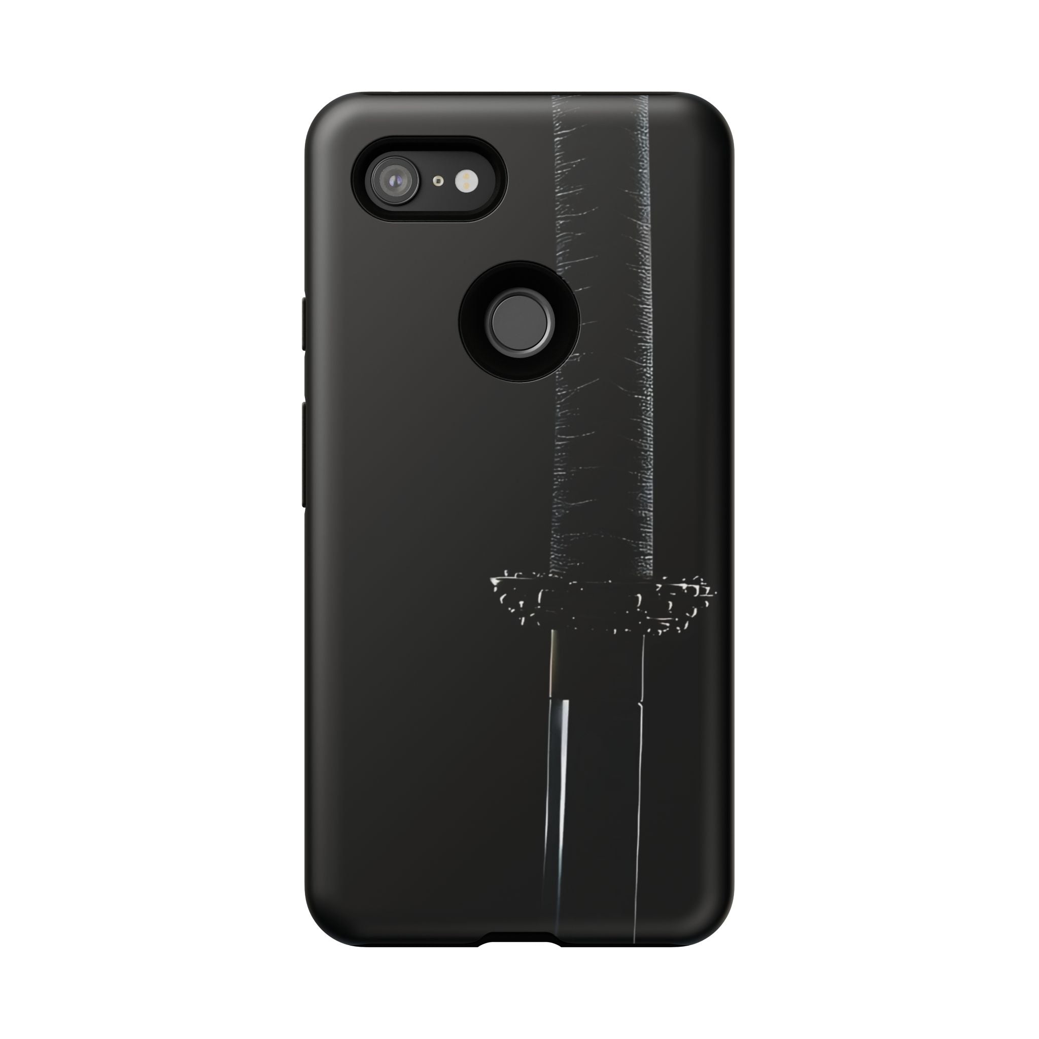 Katana Sword Phone Case — Black Samurai Armor Tough Case