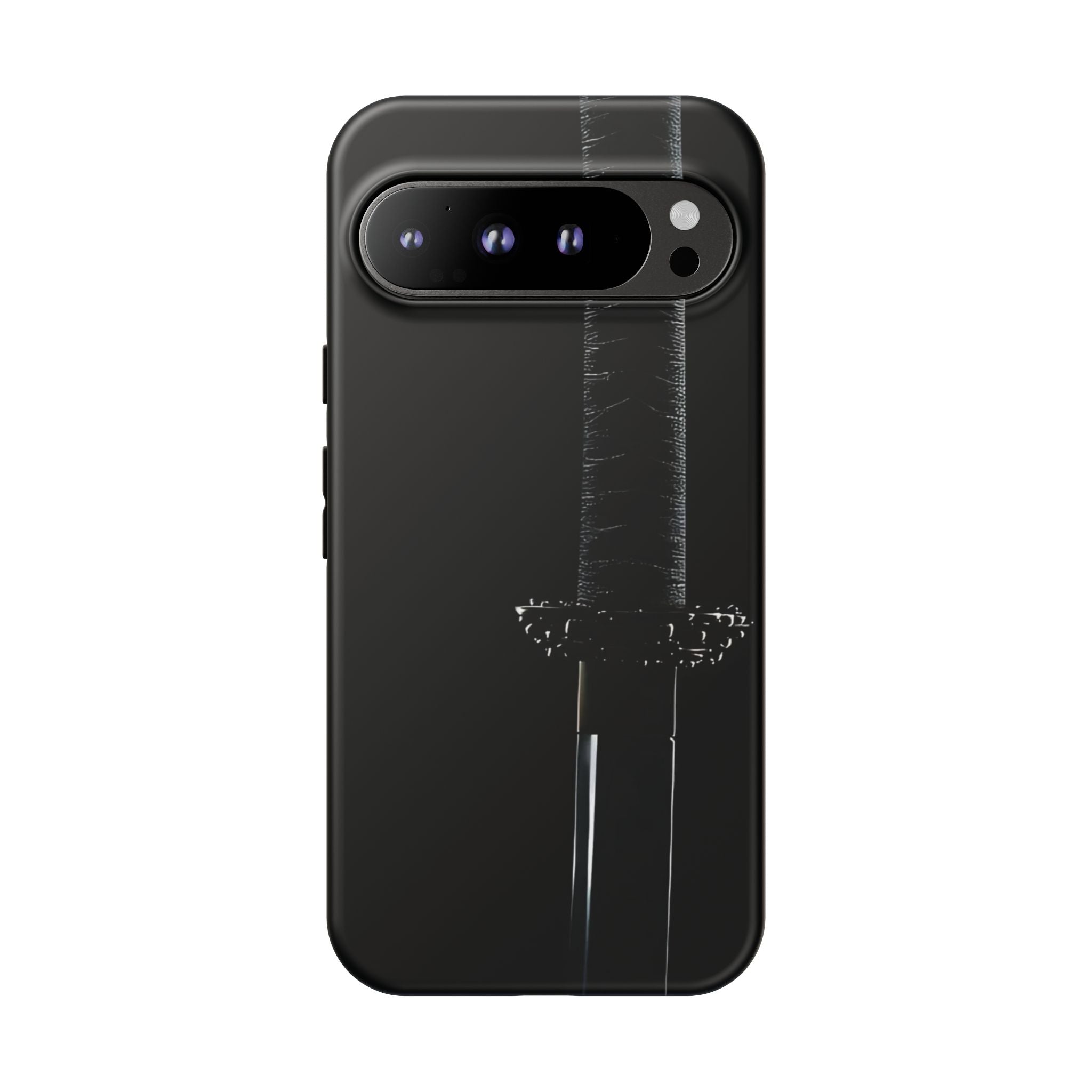 Katana Sword Phone Case — Black Samurai Armor Tough Case