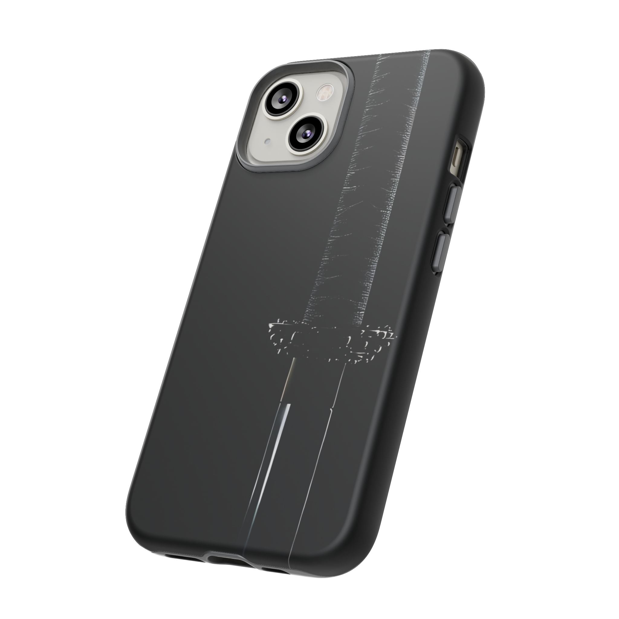 Katana Sword Phone Case — Black Samurai Armor Tough Case
