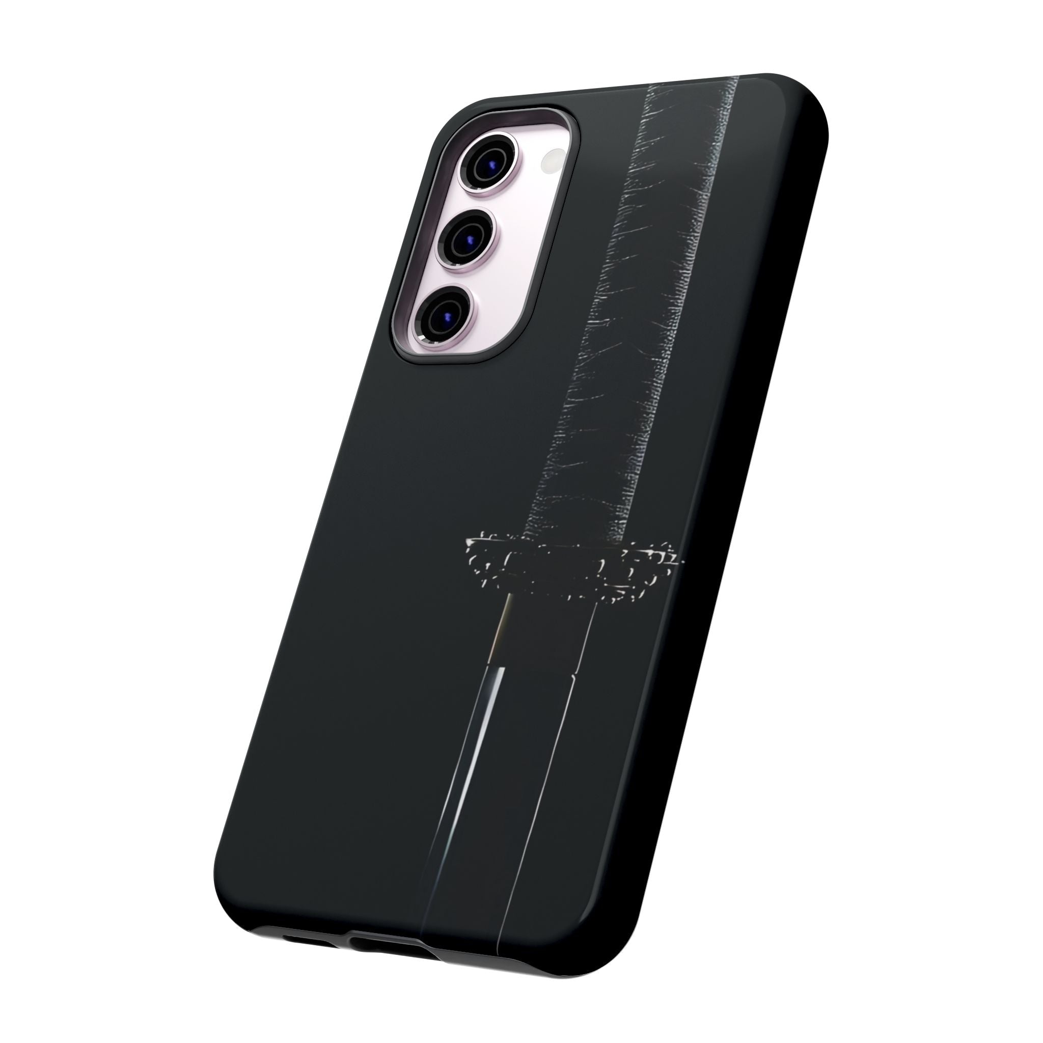 Katana Sword Phone Case — Black Samurai Armor Tough Case