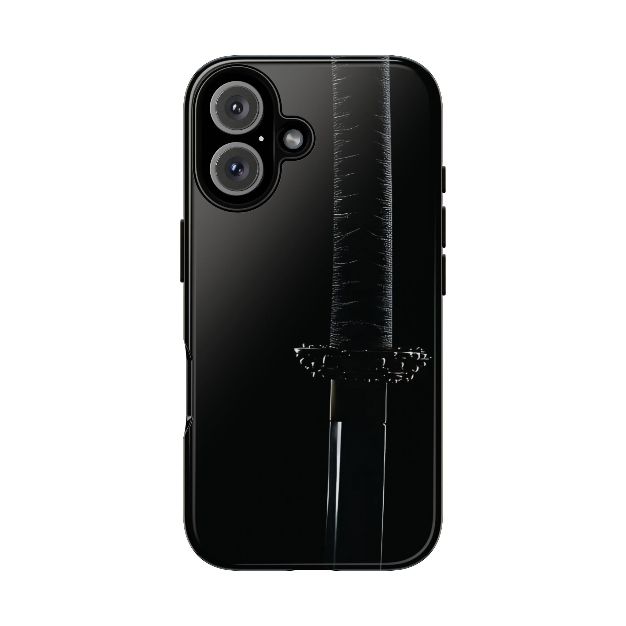 Katana Sword Phone Case — Black Samurai Armor Tough Case