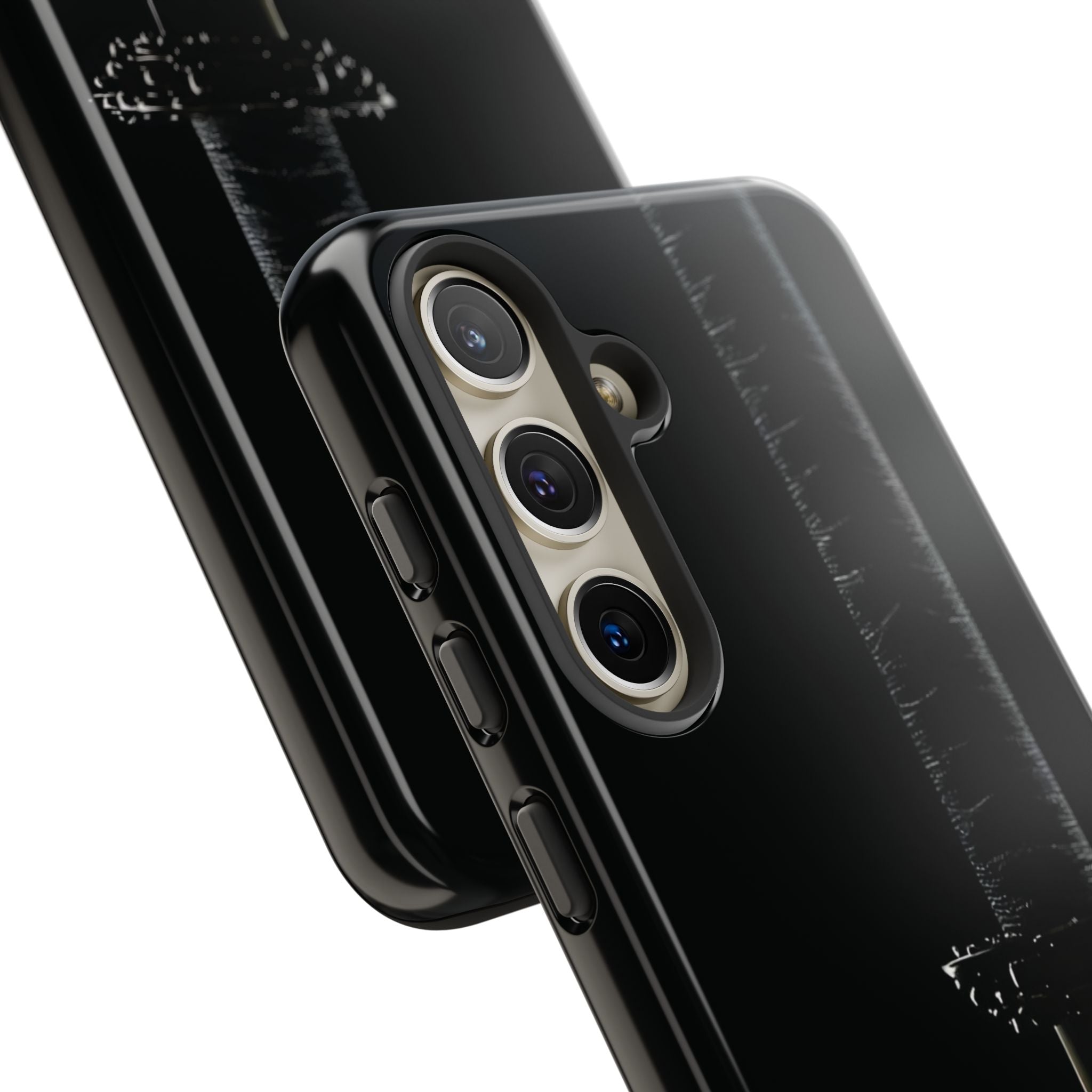 Katana Sword Phone Case — Black Samurai Armor Tough Case