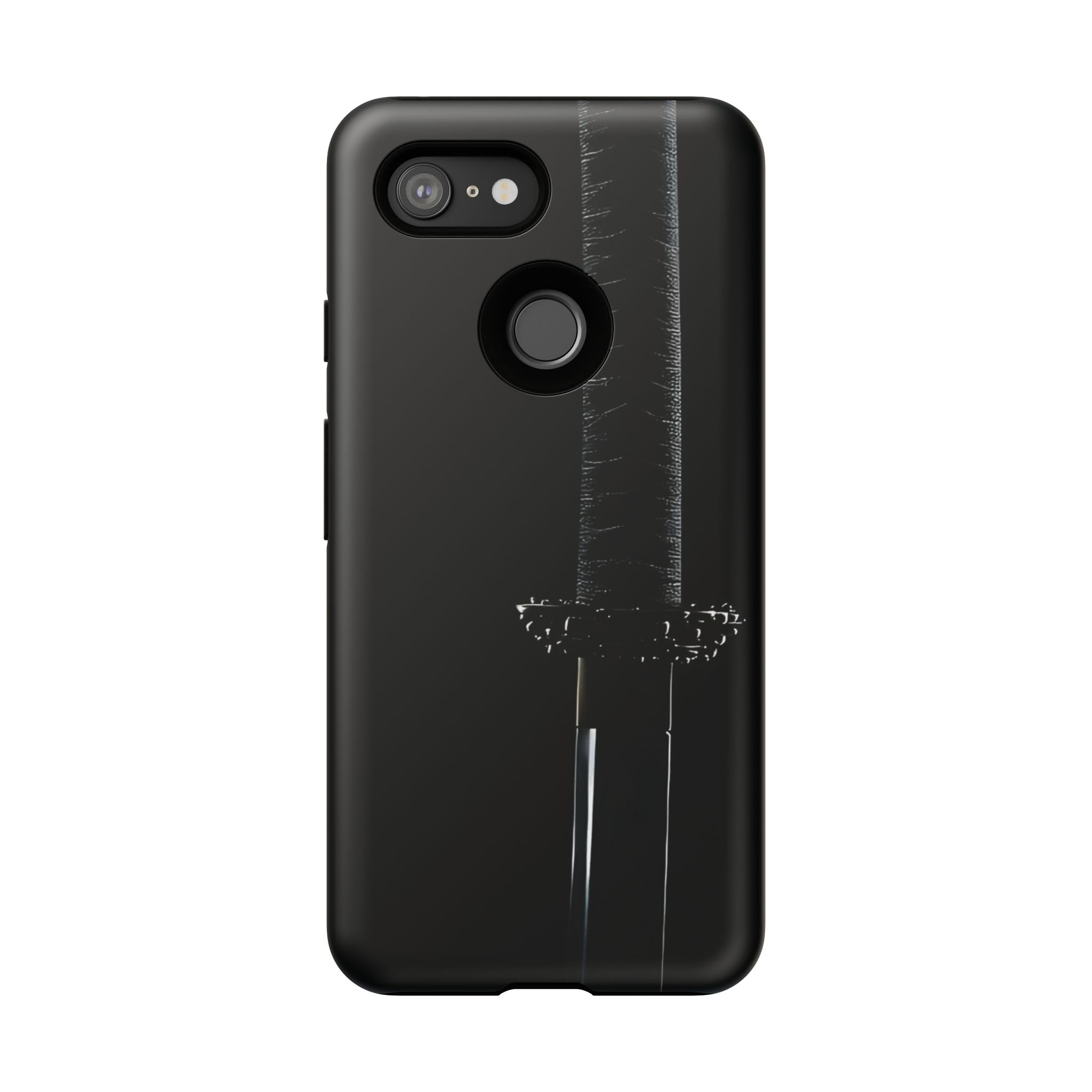 Katana Sword Phone Case — Black Samurai Armor Tough Case