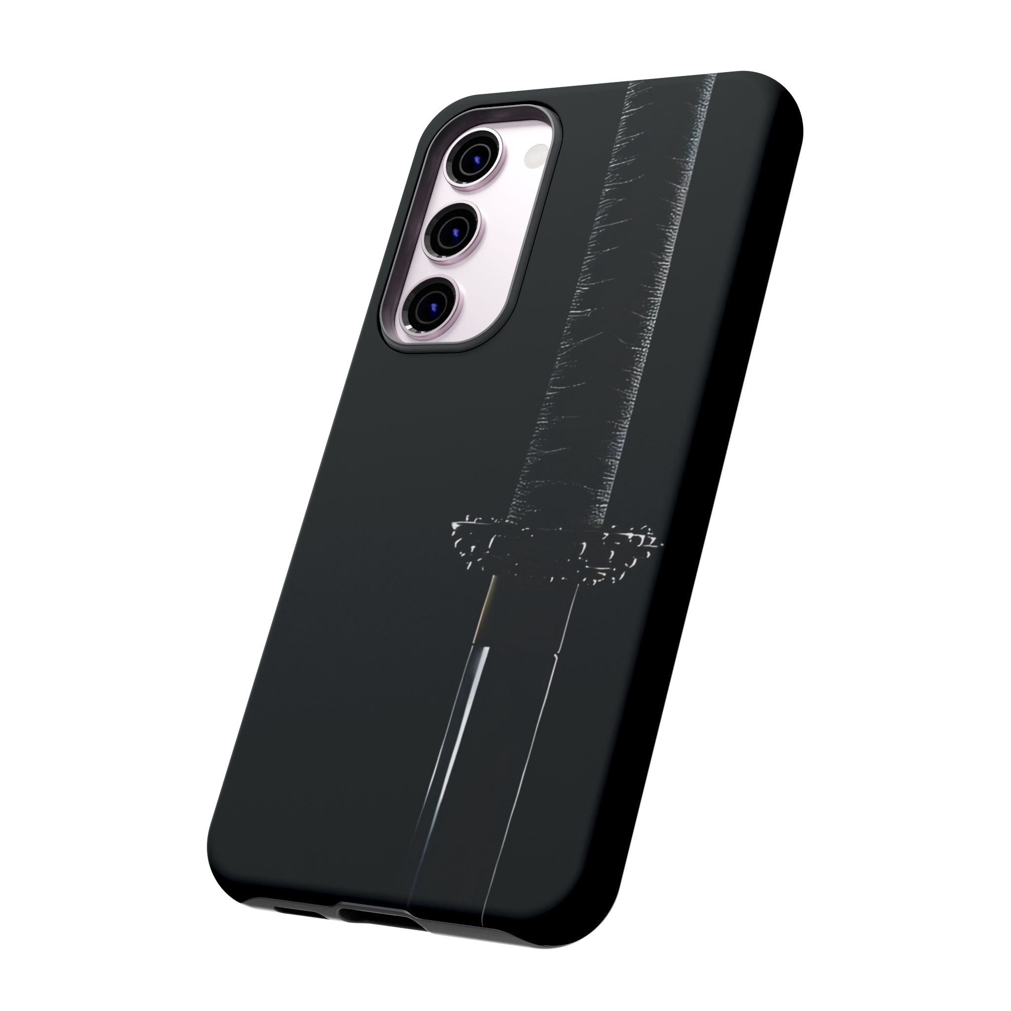 Katana Sword Phone Case — Black Samurai Armor Tough Case