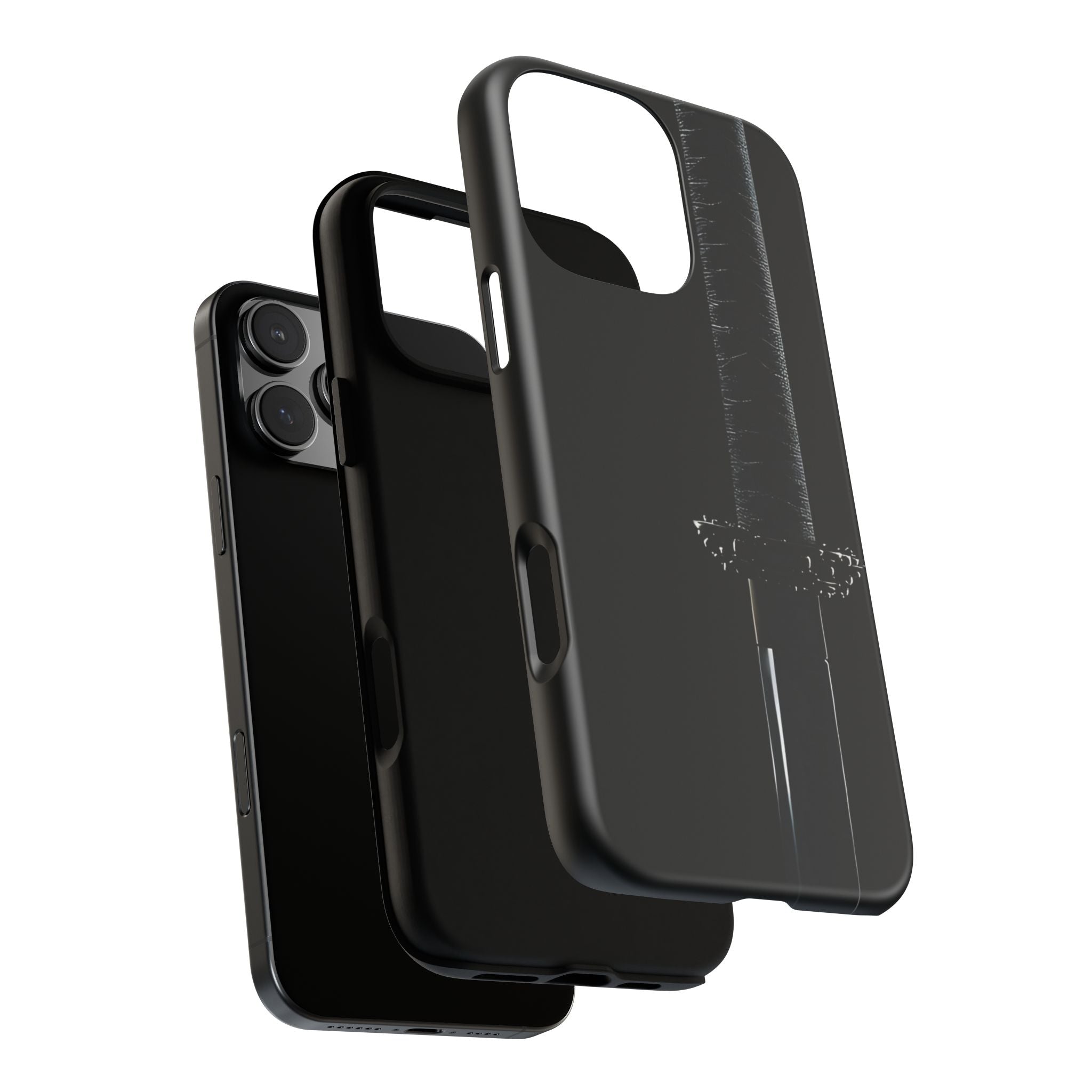Katana Sword Phone Case — Black Samurai Armor Tough Case