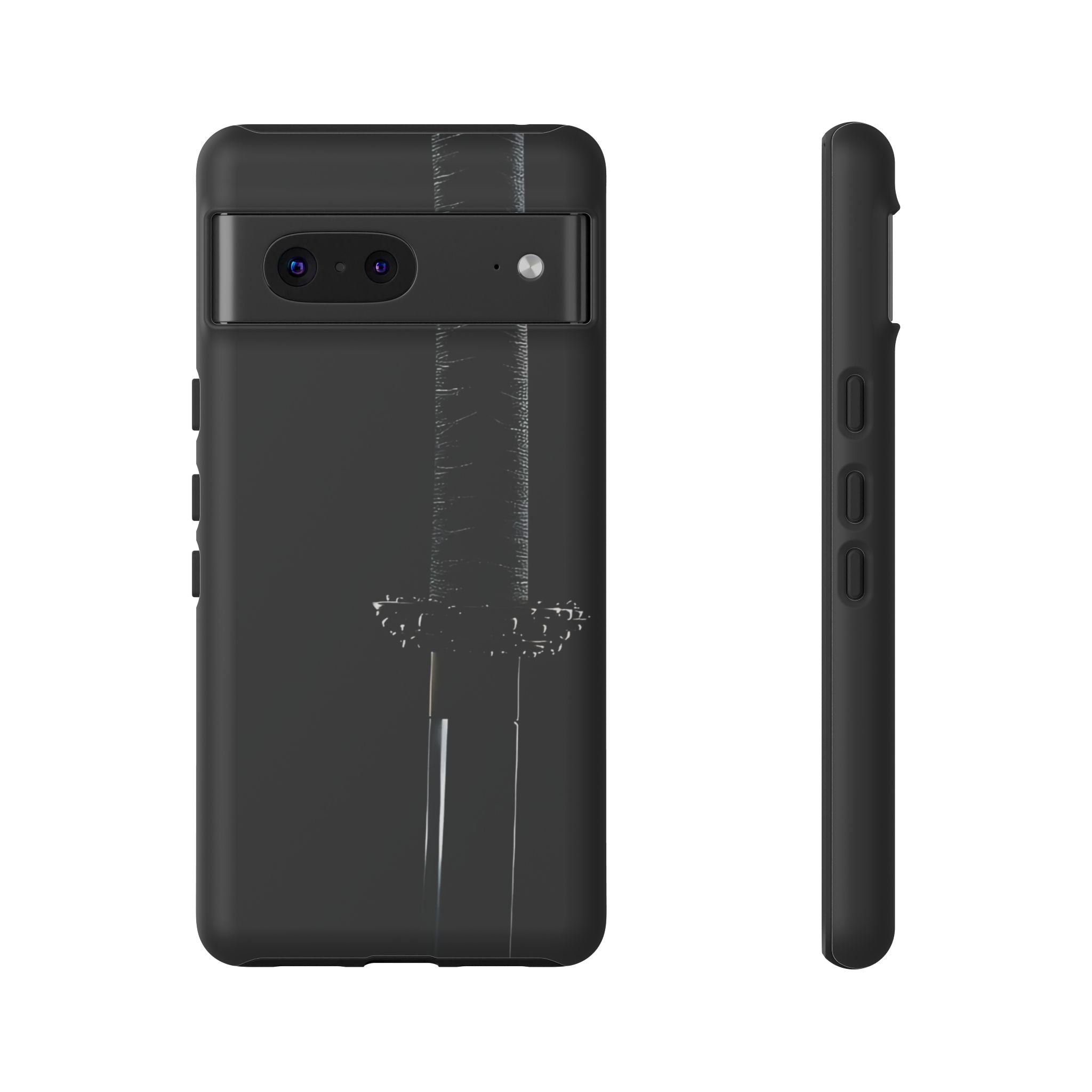 Katana Sword Phone Case — Black Samurai Armor Tough Case