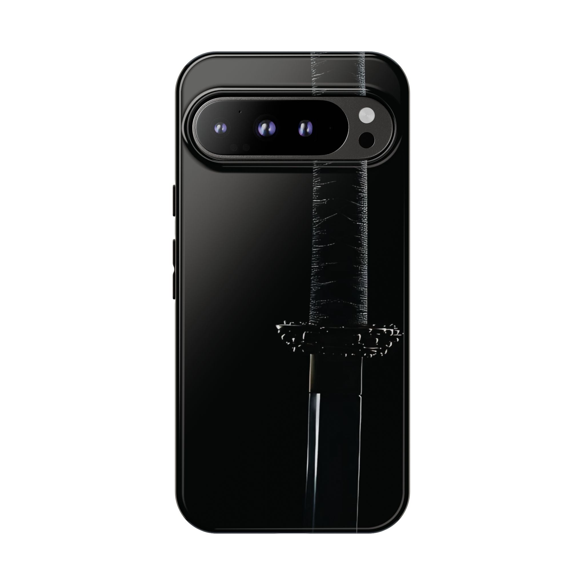 Katana Sword Phone Case — Black Samurai Armor Tough Case