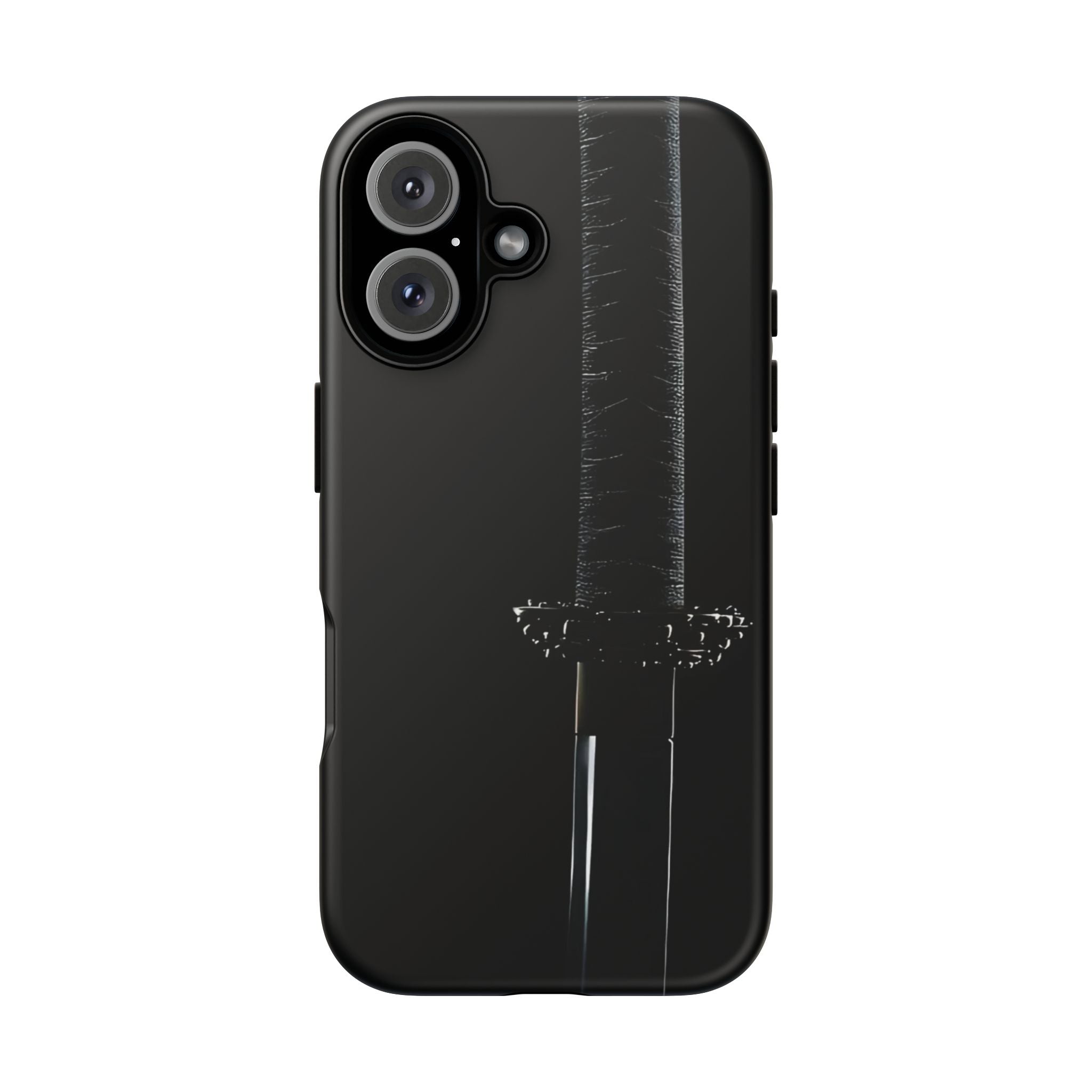 Katana Sword Phone Case — Black Samurai Armor Tough Case