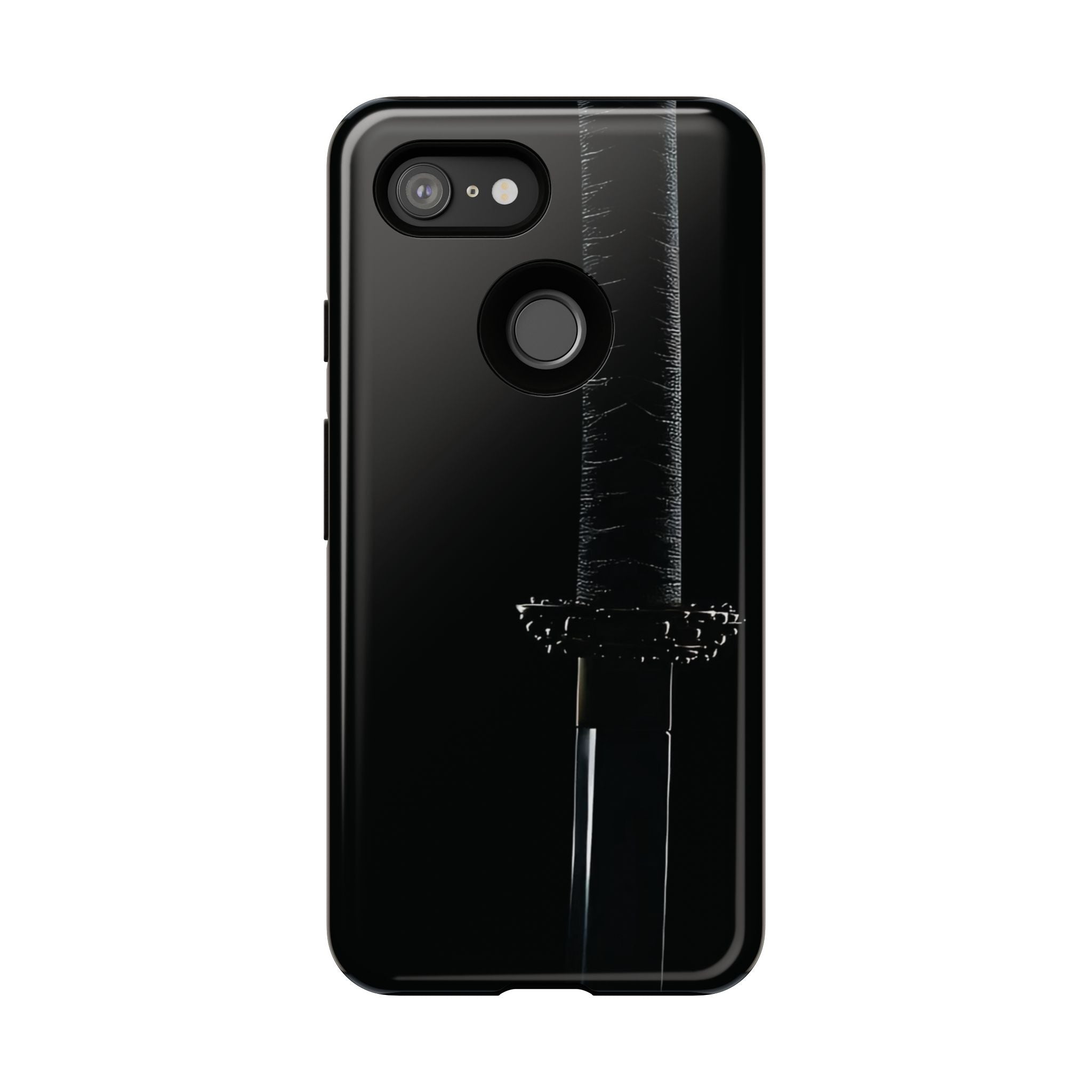 Katana Sword Phone Case — Black Samurai Armor Tough Case