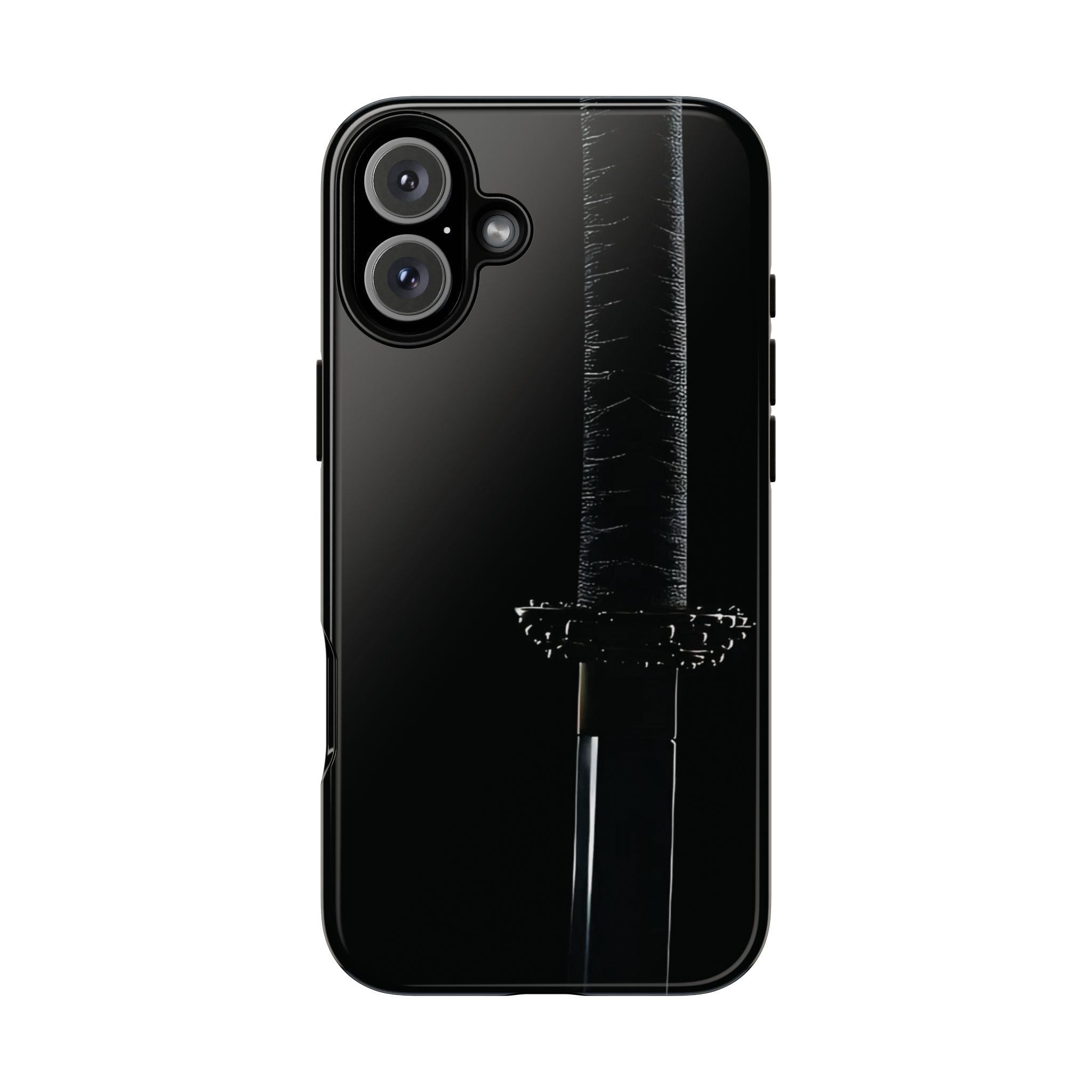 Katana Sword Phone Case — Black Samurai Armor Tough Case