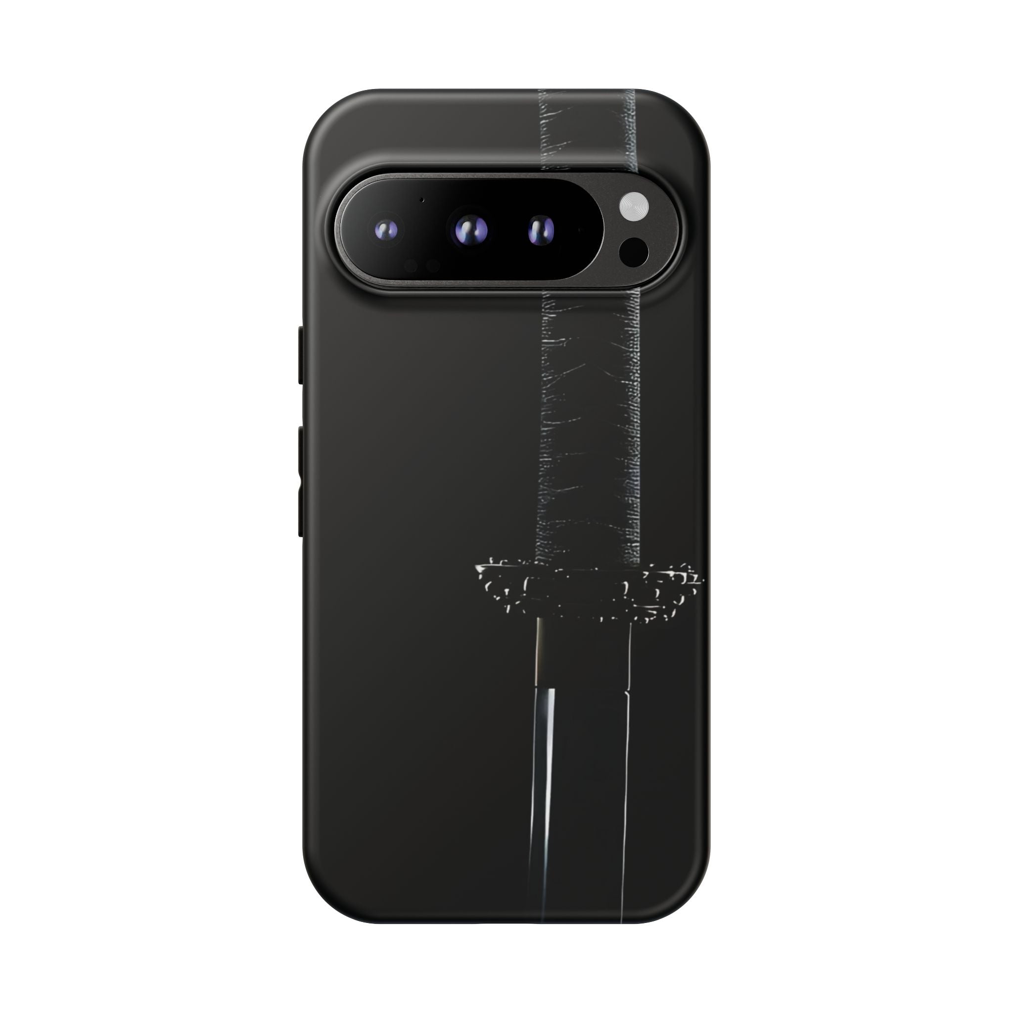 Katana Sword Phone Case — Black Samurai Armor Tough Case