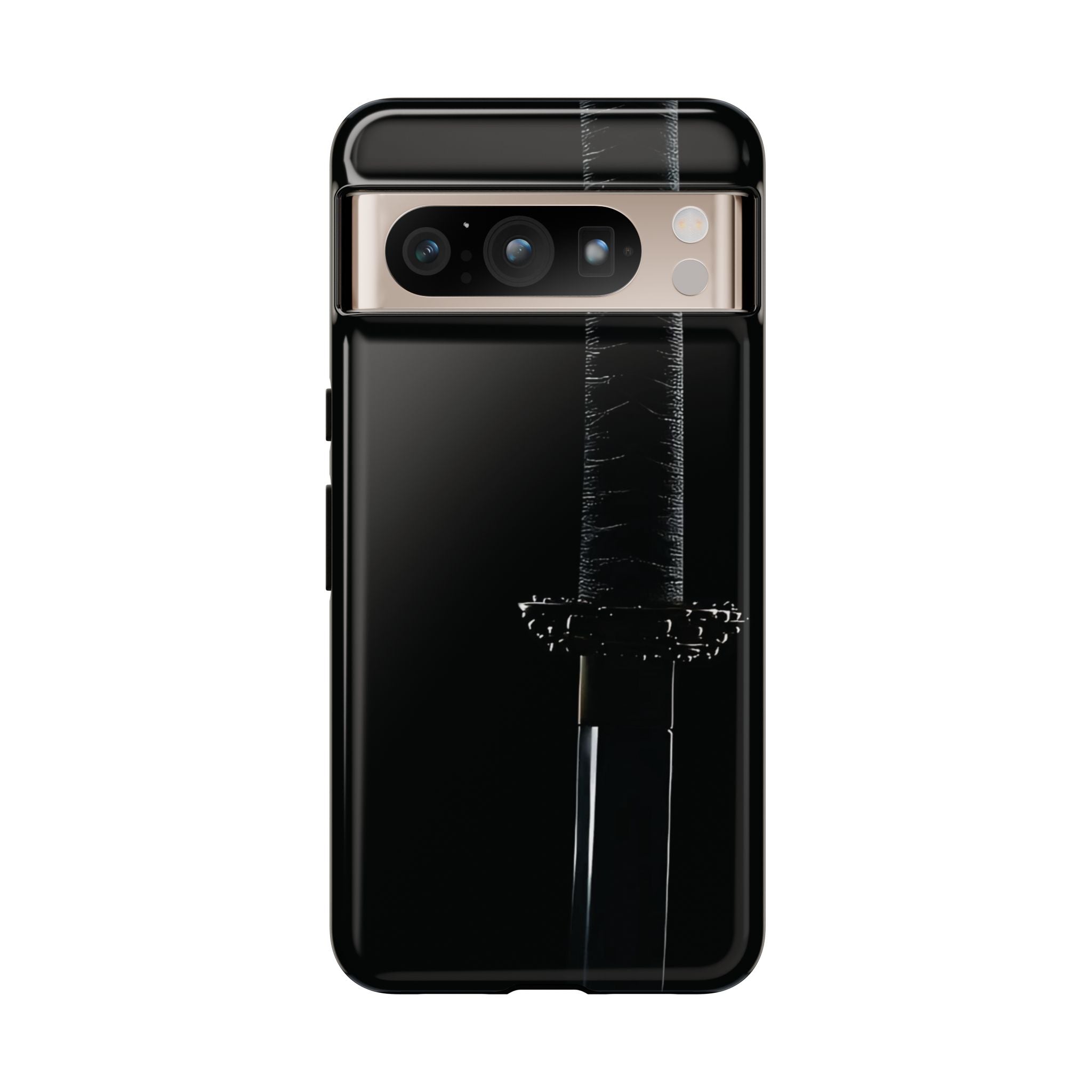 Katana Sword Phone Case — Black Samurai Armor Tough Case
