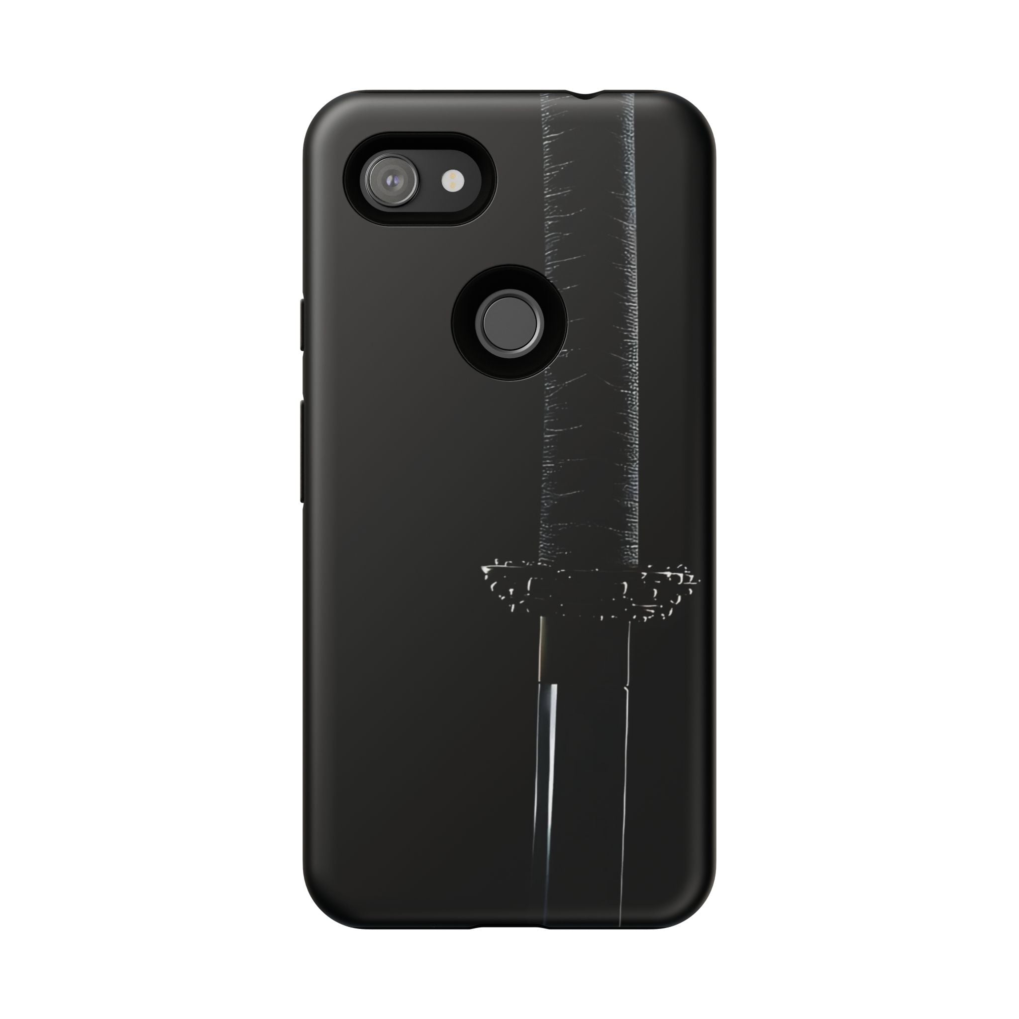 Katana Sword Phone Case — Black Samurai Armor Tough Case