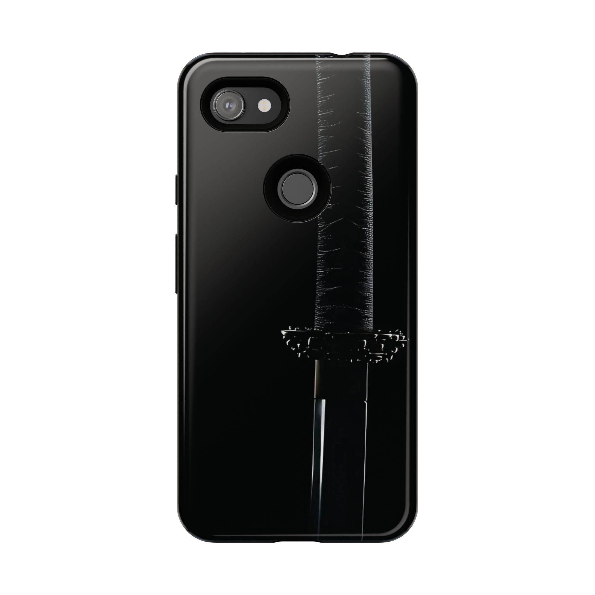 Katana Sword Phone Case — Black Samurai Armor Tough Case