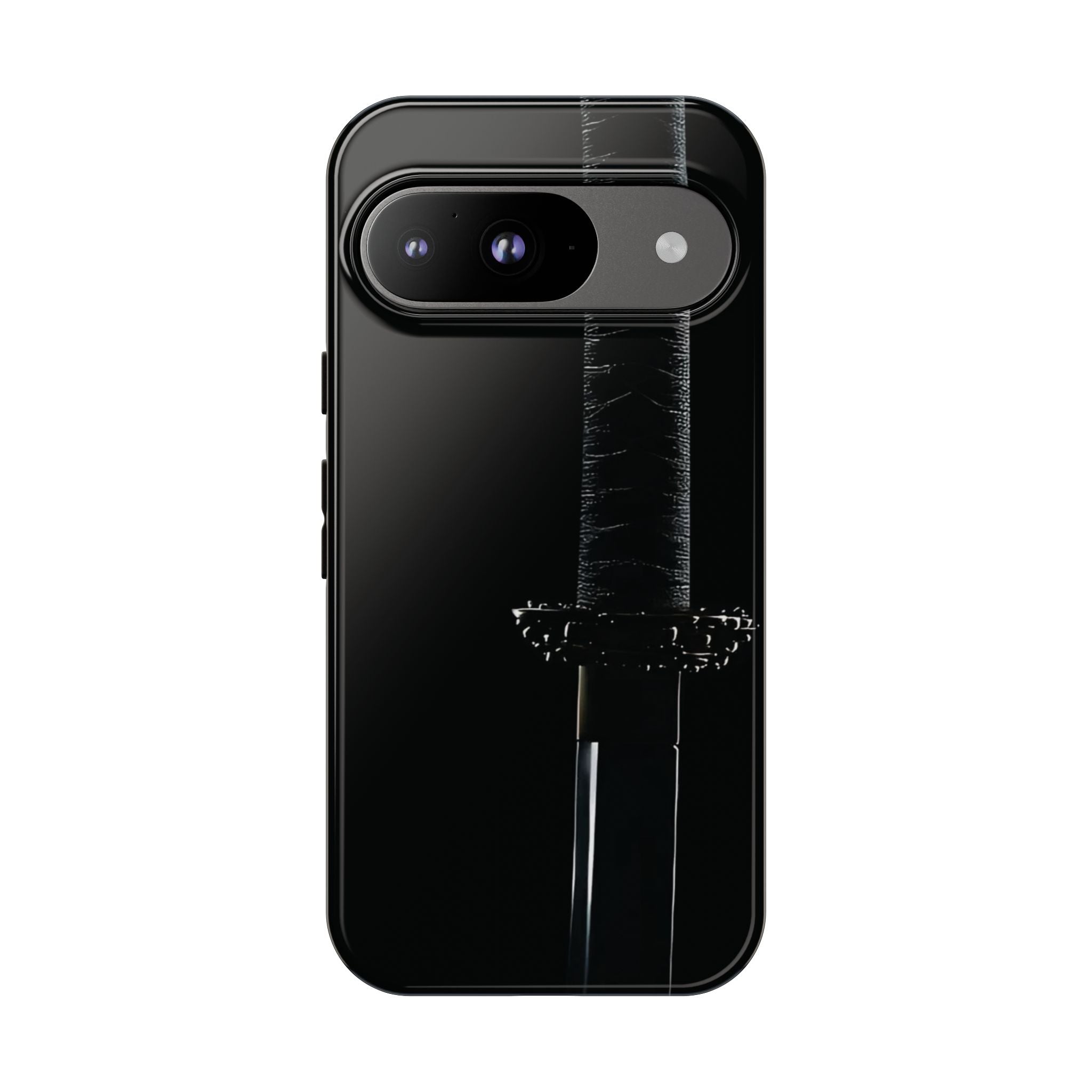 Katana Sword Phone Case — Black Samurai Armor Tough Case