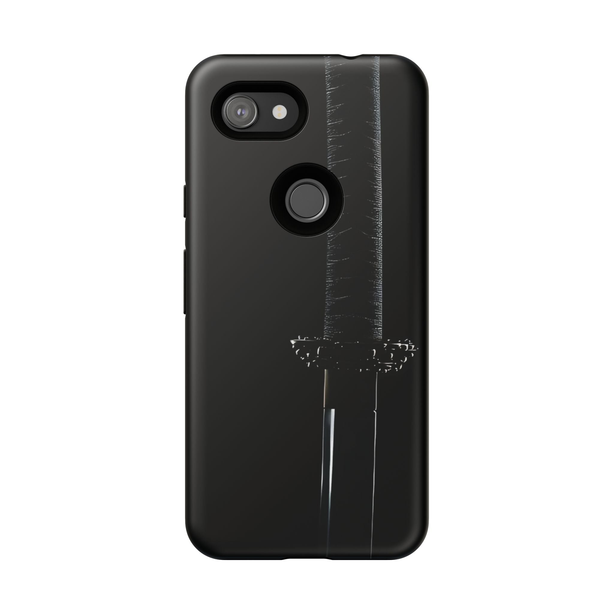 Katana Sword Phone Case — Black Samurai Armor Tough Case