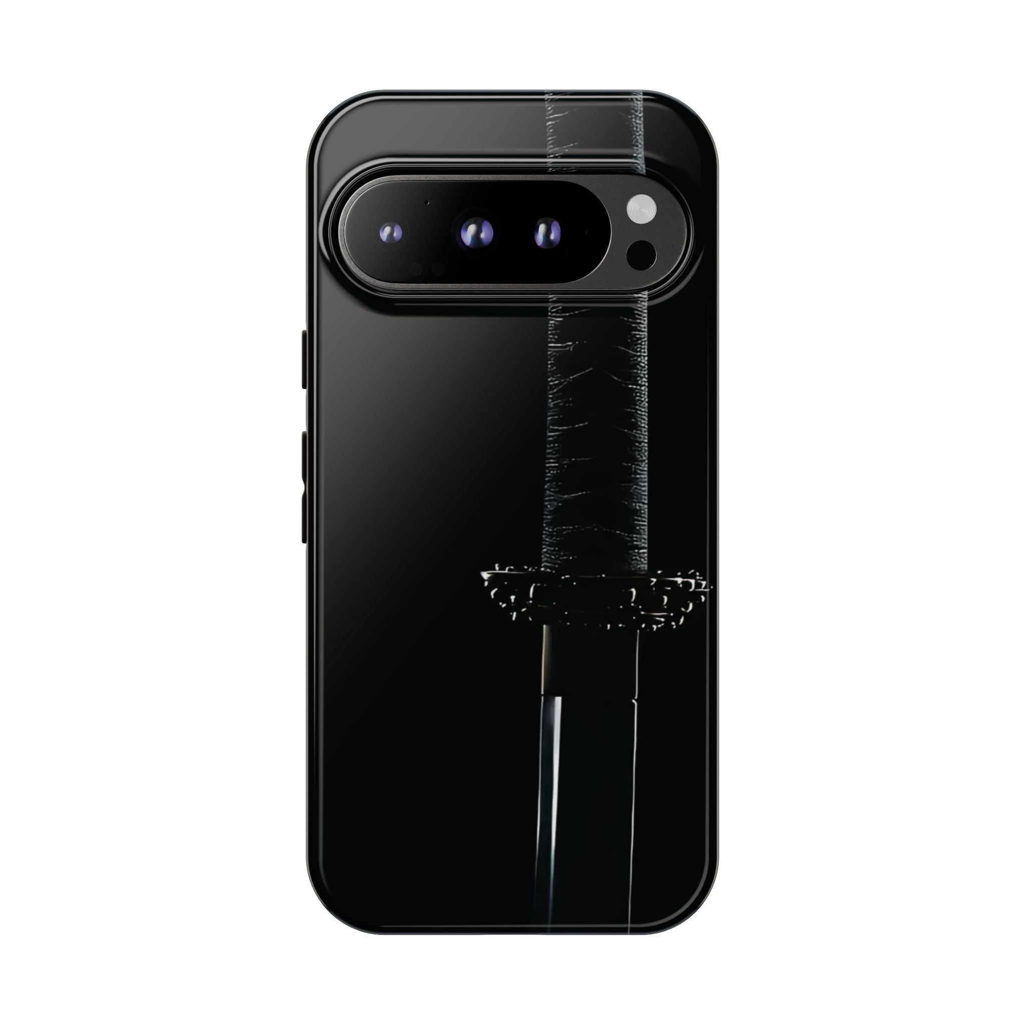 Katana Sword Phone Case — Black Samurai Armor Tough Case