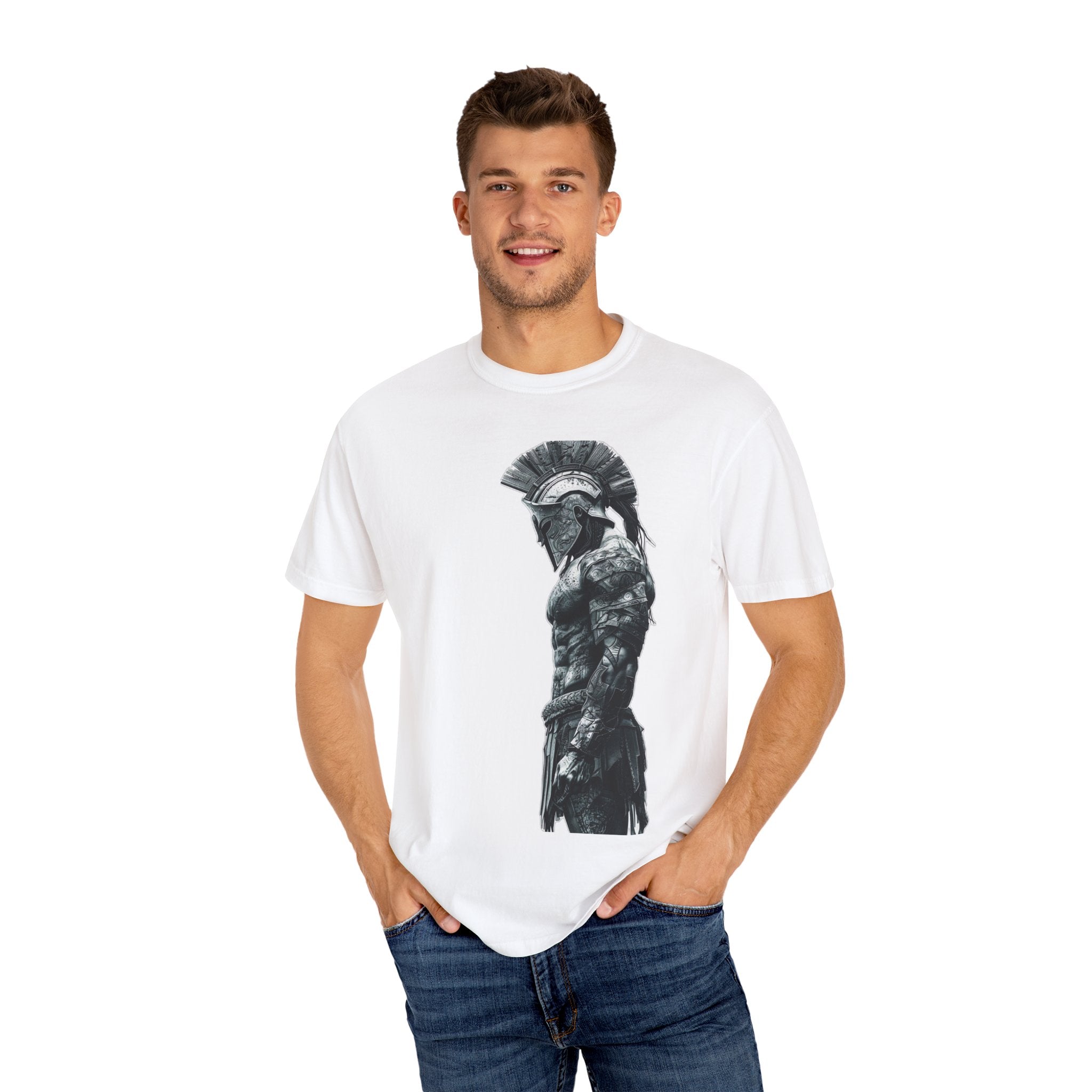 Spartan Warrior Graphic T-Shirt