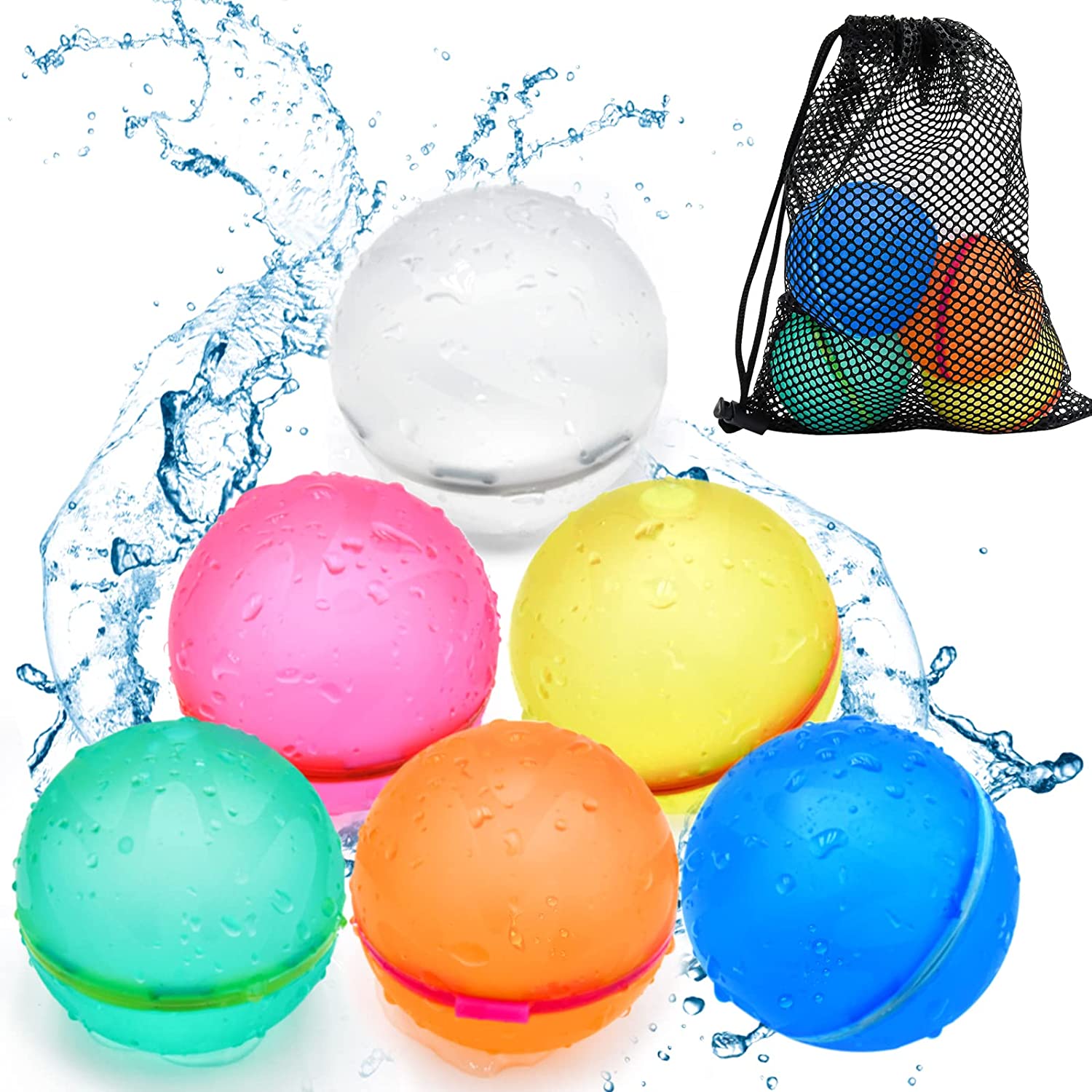 Bazaar™ Reusable Water Balloons (12 pcs)