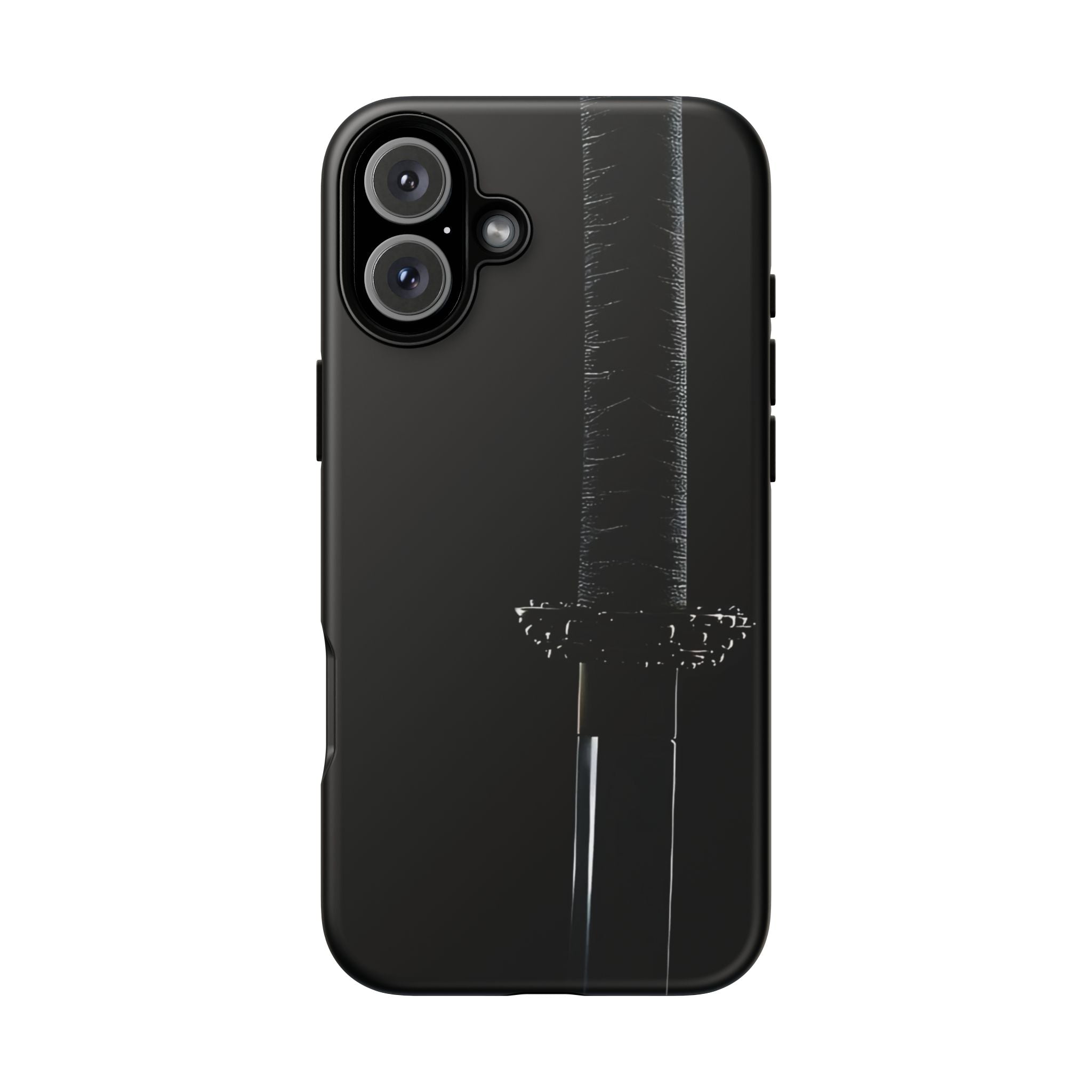 Katana Sword Phone Case — Black Samurai Armor Tough Case