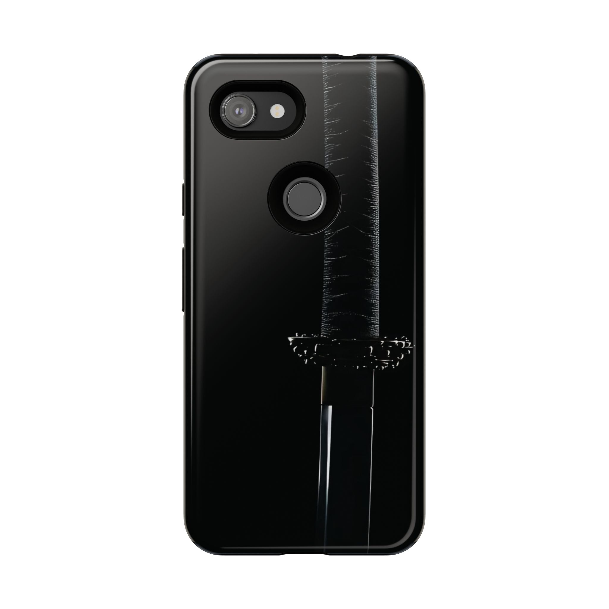 Katana Sword Phone Case — Black Samurai Armor Tough Case
