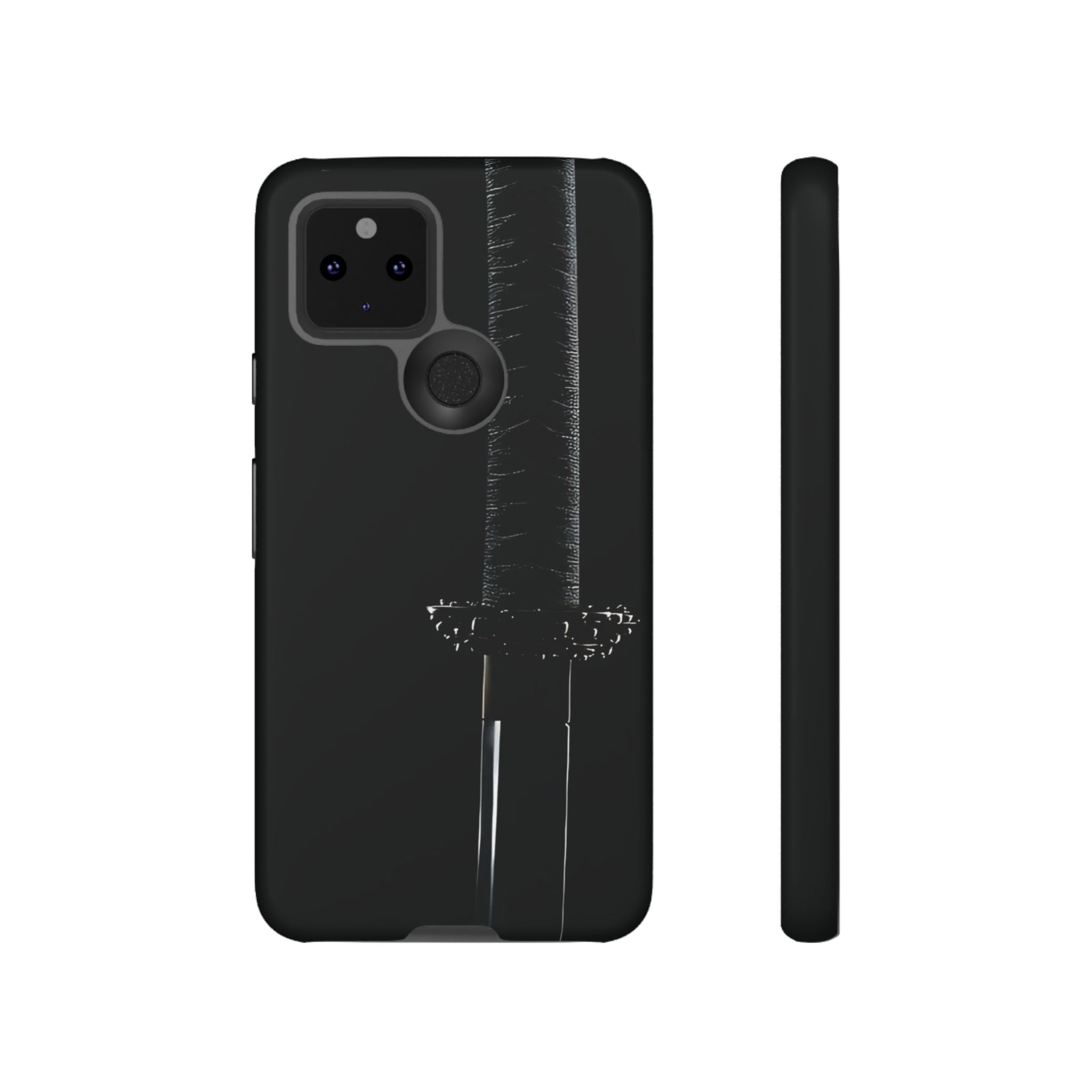 Katana Sword Phone Case — Black Samurai Armor Tough Case