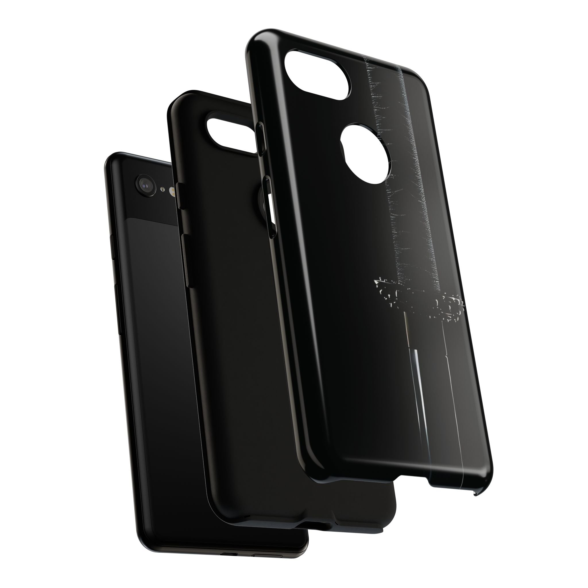 Katana Sword Phone Case — Black Samurai Armor Tough Case