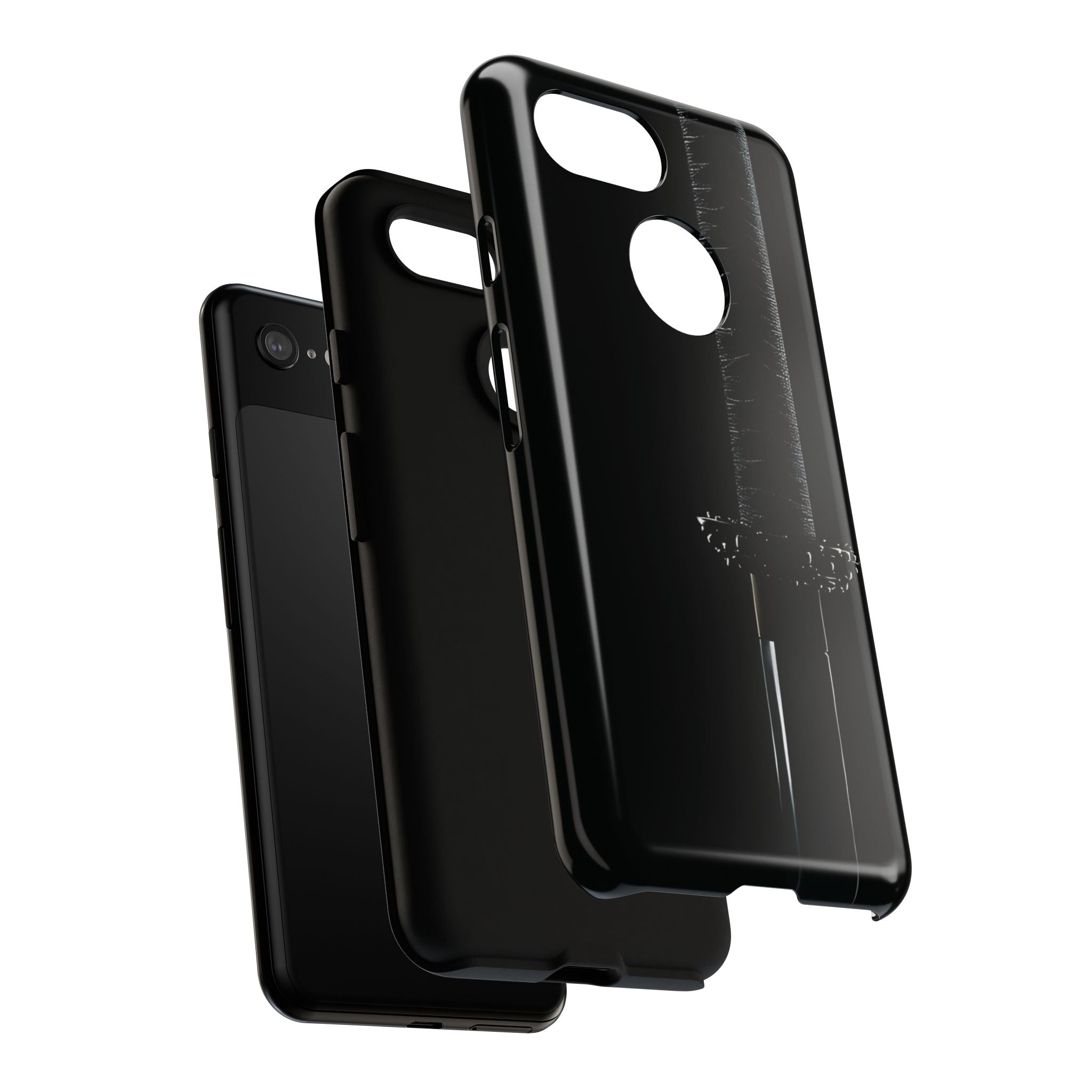 Katana Sword Phone Case — Black Samurai Armor Tough Case